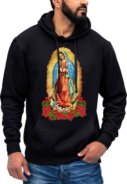 Virgen de Guadalupe Hoodie Sweatshirt