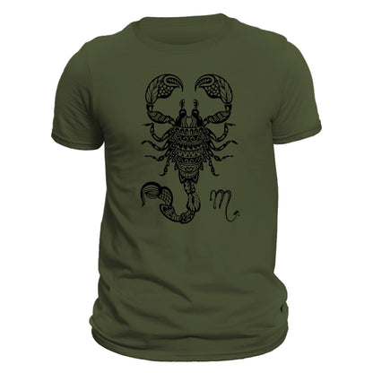 Scorpio Zodiac Sign Horoscope T-Shirt