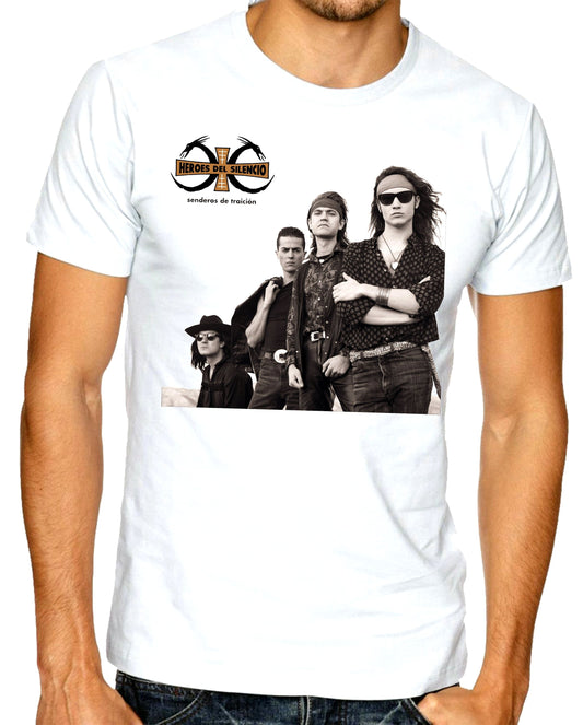 Rock en español: Heroes Del Silencio Senderos T-Shirt Playera