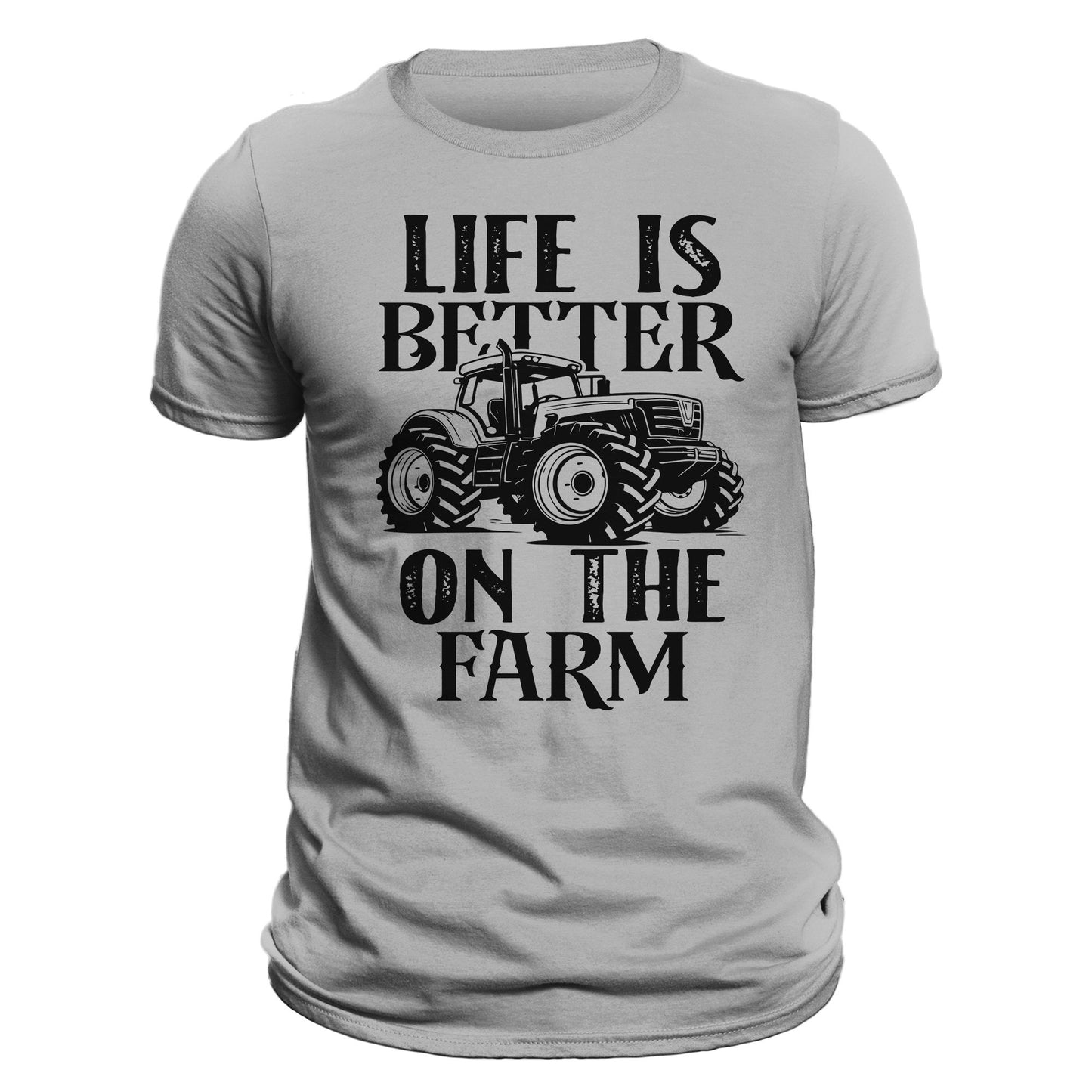 Farming Tractor Life Is Better On The Farm Men's T-Shirt