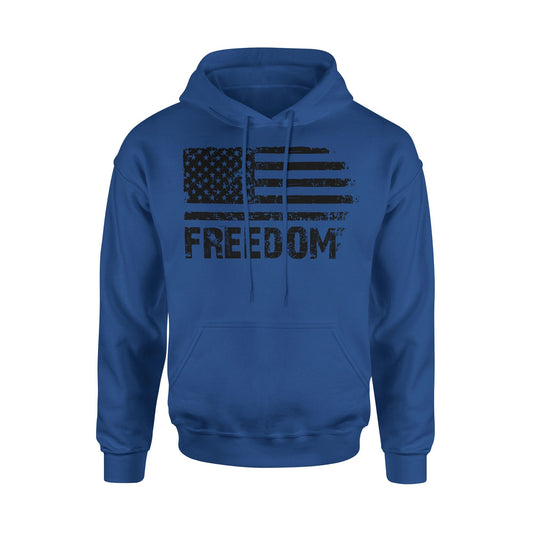 Freedom American Flag Patriotic Hoodie Sweatshirt