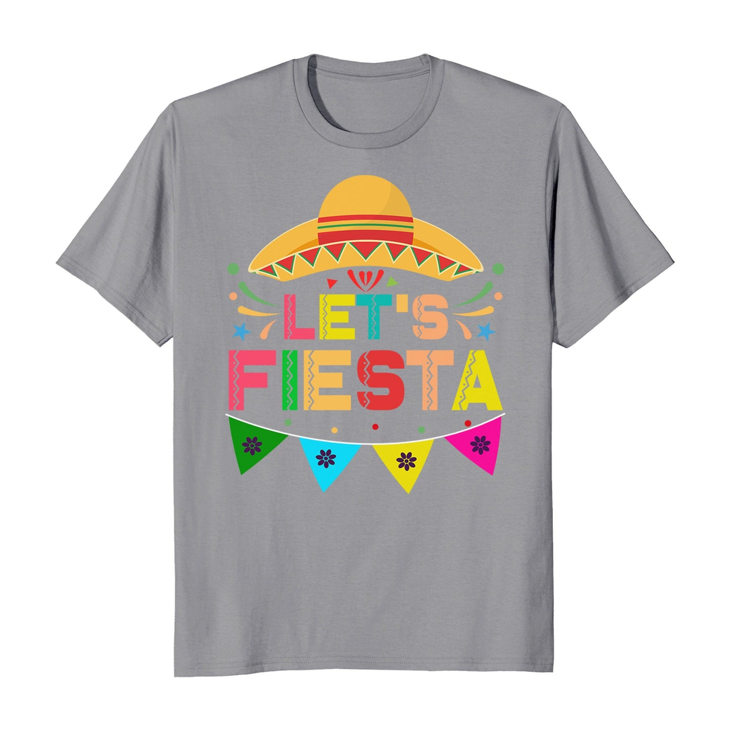 Let's Fiesta Cinco De Mayo Batalla De Puebla Hispanic Heritage T-Shirt