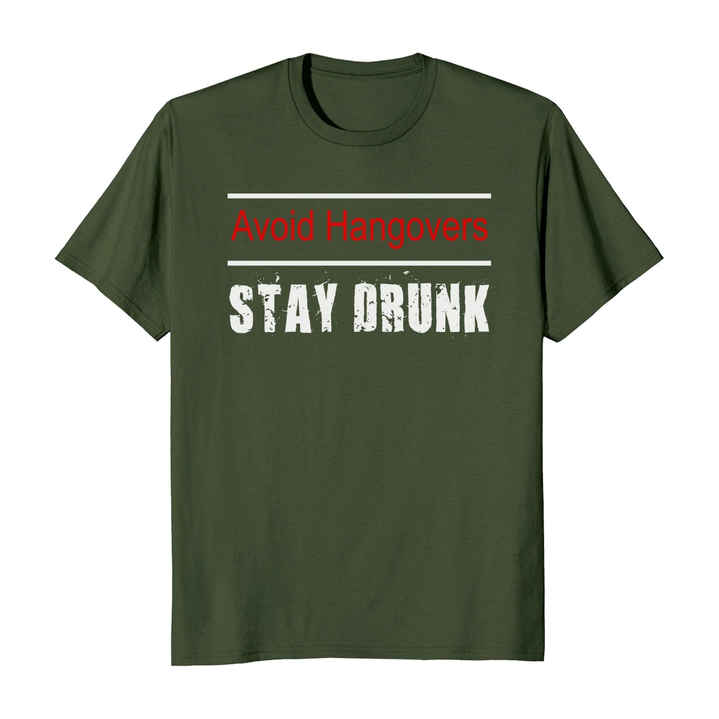 Avoid Hangover Stay Drunk T-Shirt