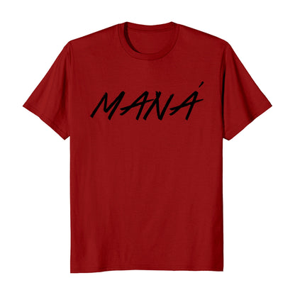 Rock En Español Mana Brushed Text Men's T-Shirt