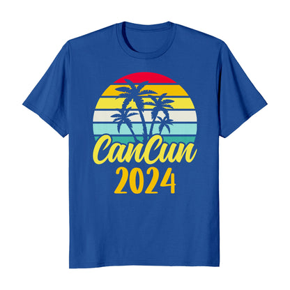 Cancun 2024 Mexico Vacation Trip Men's T-Shirt