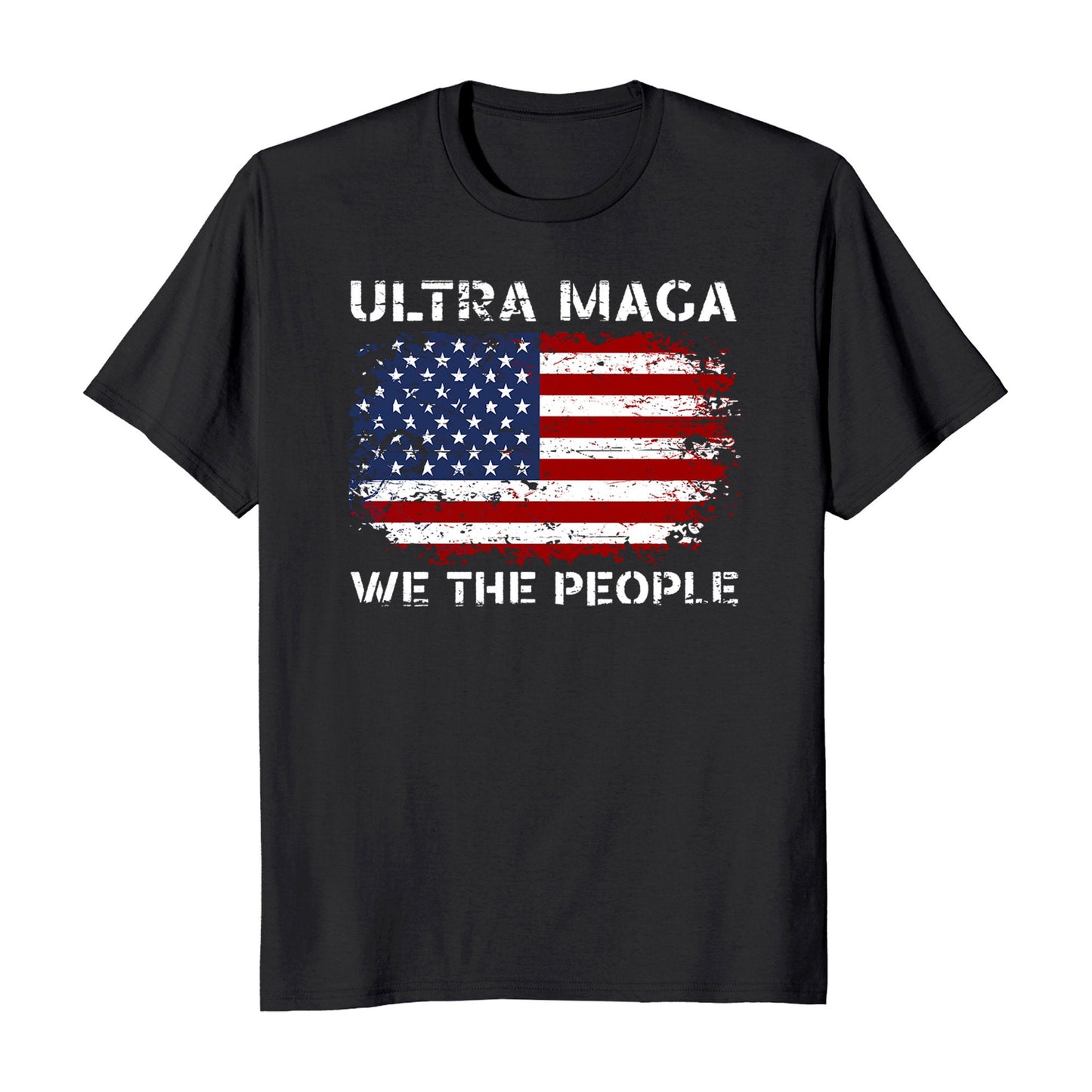 Ultra Maga Flag Pro Trump 2024 Election T-Shirt