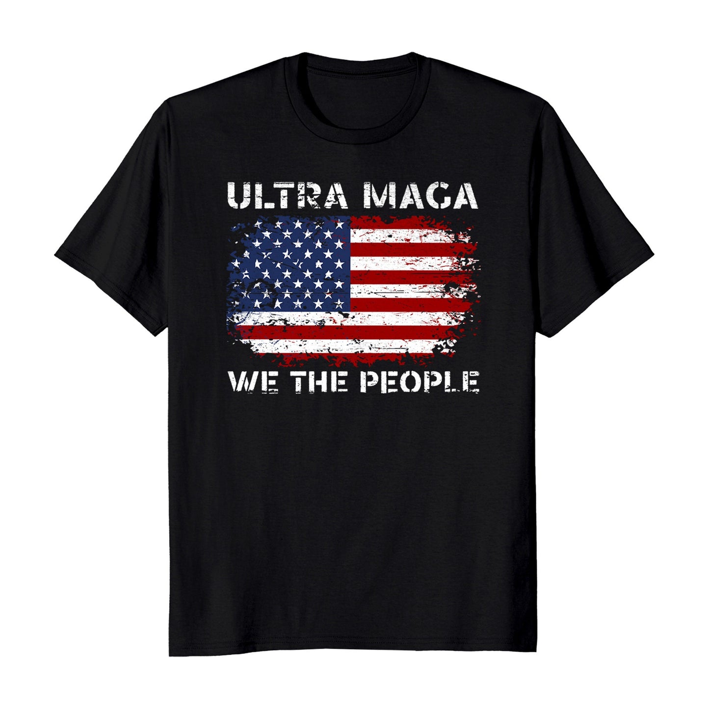 Ultra Maga Flag Pro Trump 2024 Election T-Shirt