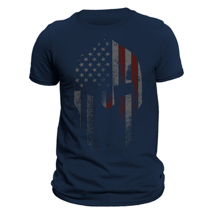 American Spartan 2.1 USA Patriotic Men's T-Shirt