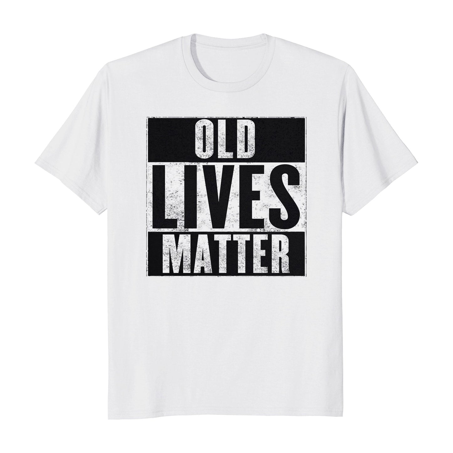 Old Lives Matter Elderly Senior Birthday Gift Men's T-Shirt