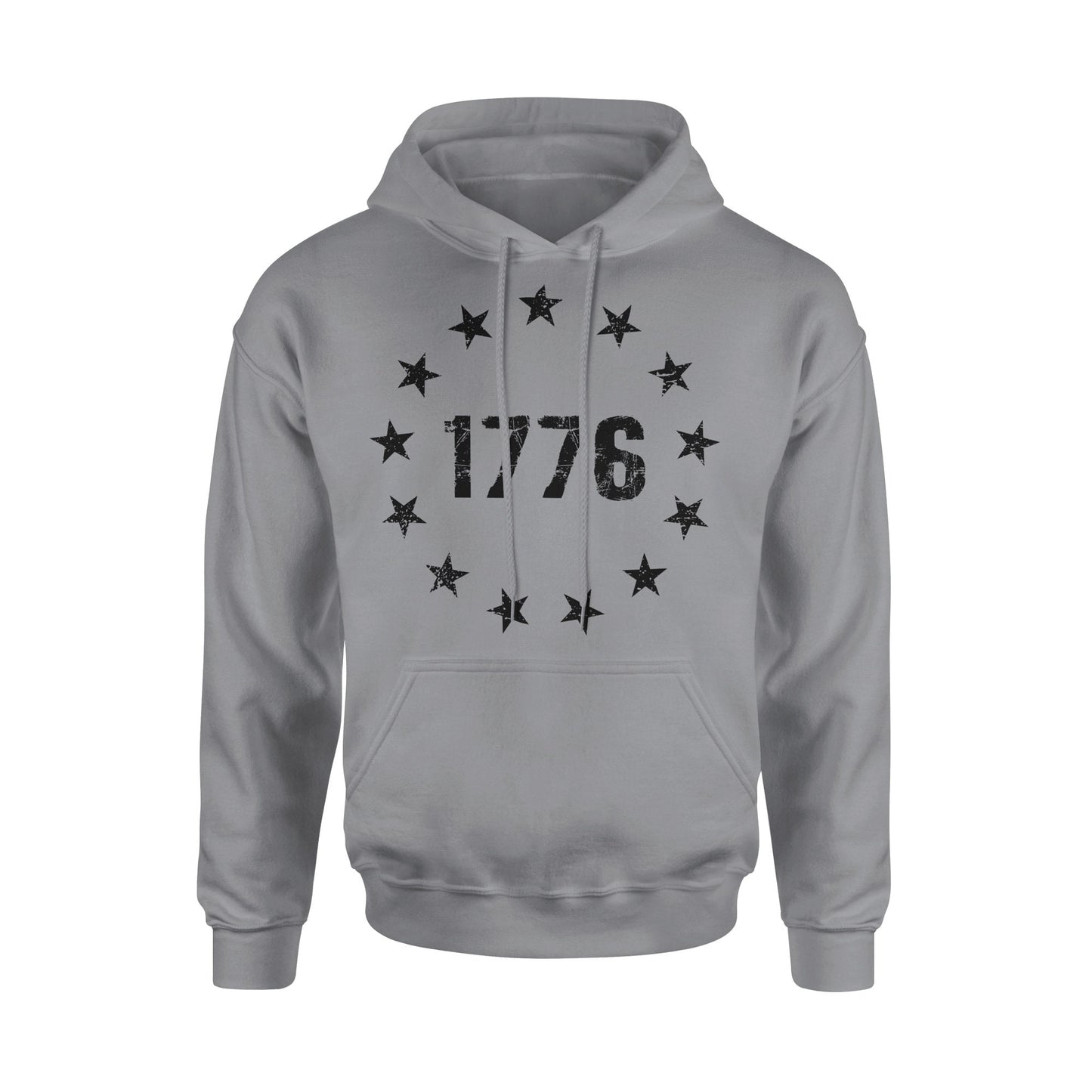 1776 Betsy Ross Flag Patriotic Hoodie Sweatshirt