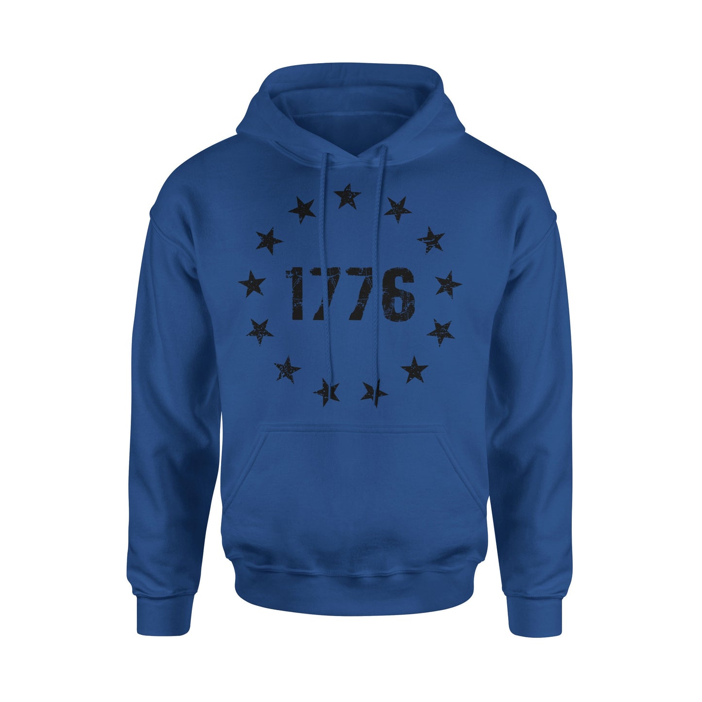 1776 Betsy Ross Flag Patriotic Hoodie Sweatshirt