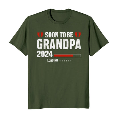 Soon To Be Grandpa 2024 T-Shirt