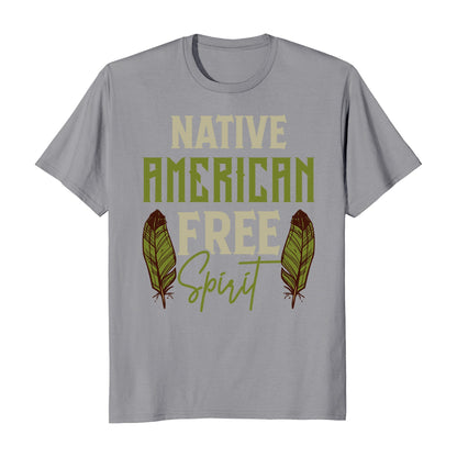 Native American Free Spirit Men's T-Shirt