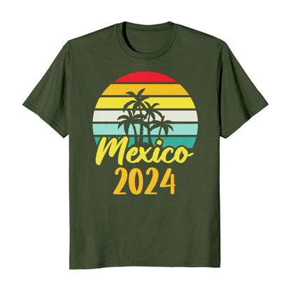 Mexico 2024 Vacation Trip Men's T-Shirt