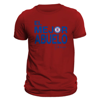 El Mejor Abuelo Por Siempre Cruz Azul Men's T-Shirt