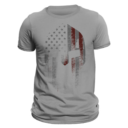 American Spartan 2.1 USA Patriotic Men's T-Shirt