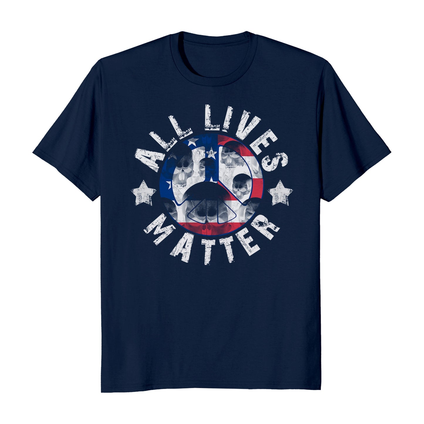 All Lives Matter Peace Civil Rights Men's T-Shirt