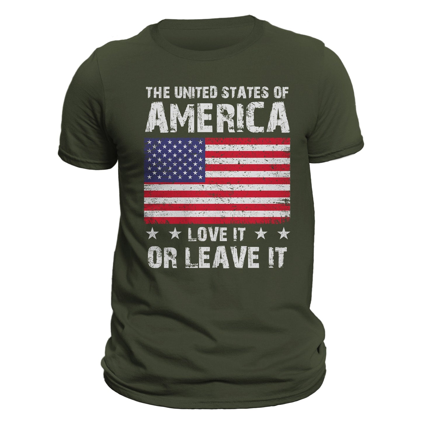 The United States of America Love It or Leave It T-Shirt