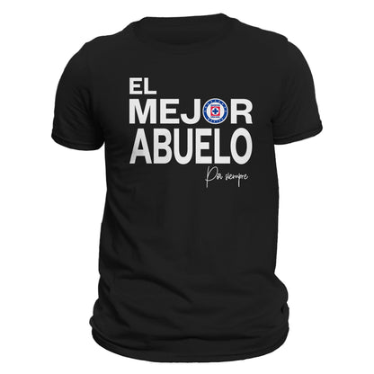 El Mejor Abuelo Por Siempre Cruz Azul Men's T-Shirt