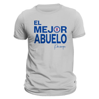 El Mejor Abuelo Por Siempre Cruz Azul Men's T-Shirt