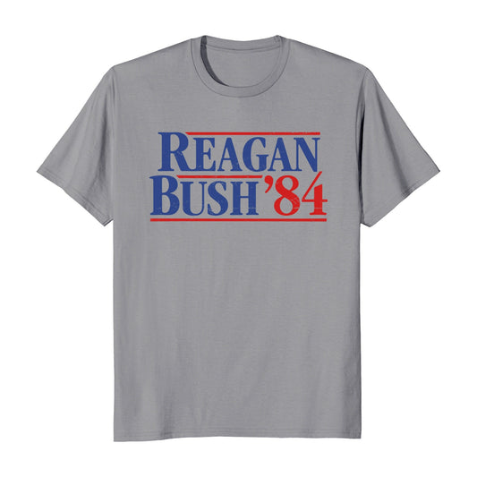 Reagan Bush '84 Conservative Republican GOP Unisex Vintage Style T-Shirt