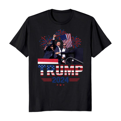 Trump Missed Shot Celebration Victory T-Shirt