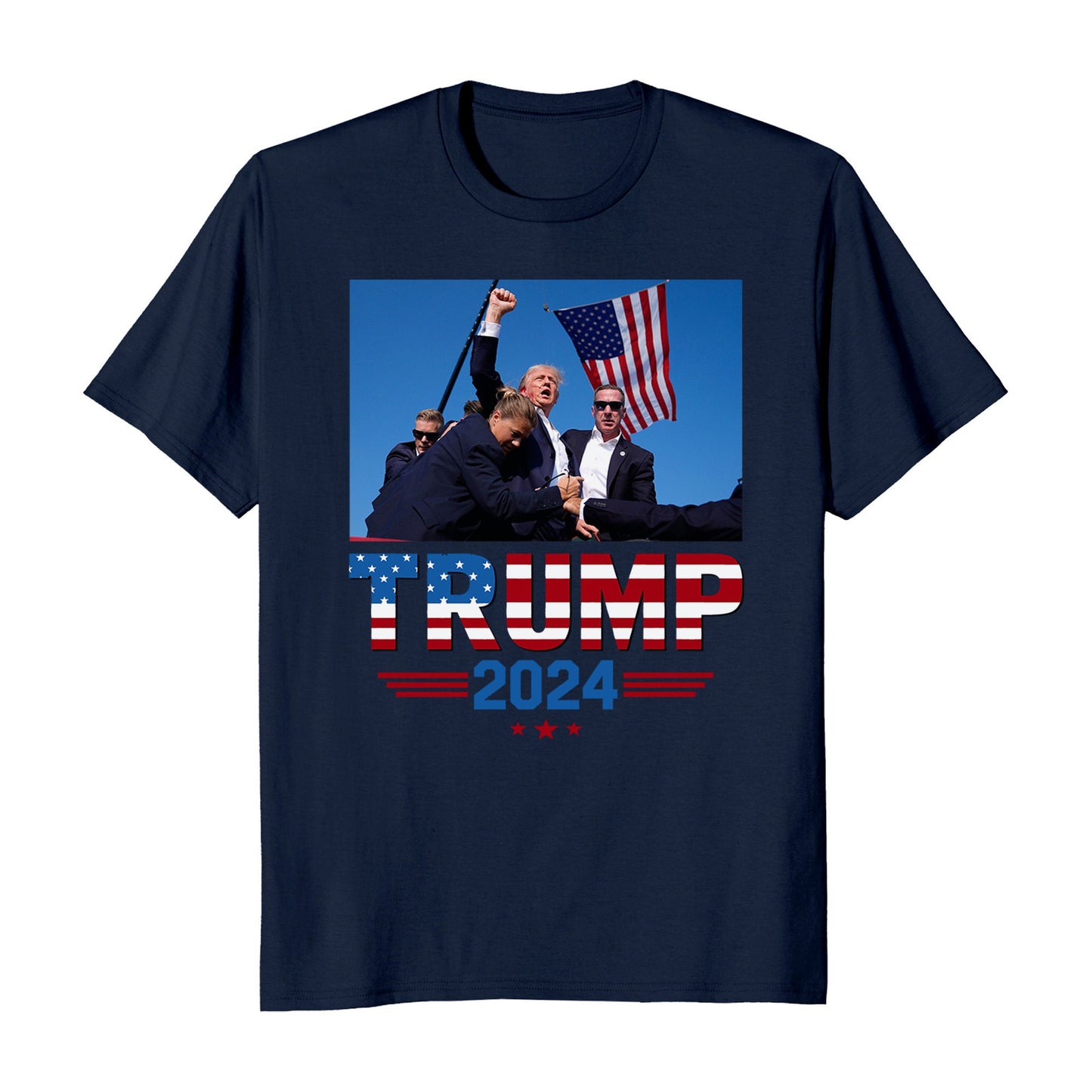 Donald Trump 2024 Shot At Election Rally T-Shirt