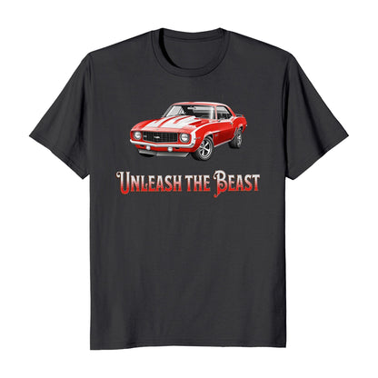 Unleash The Beast 1969 Classic Muscle Car T-Shirt