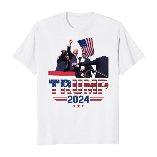 Donald Trump Shot 2024 Election GOP Republican T-Shirt