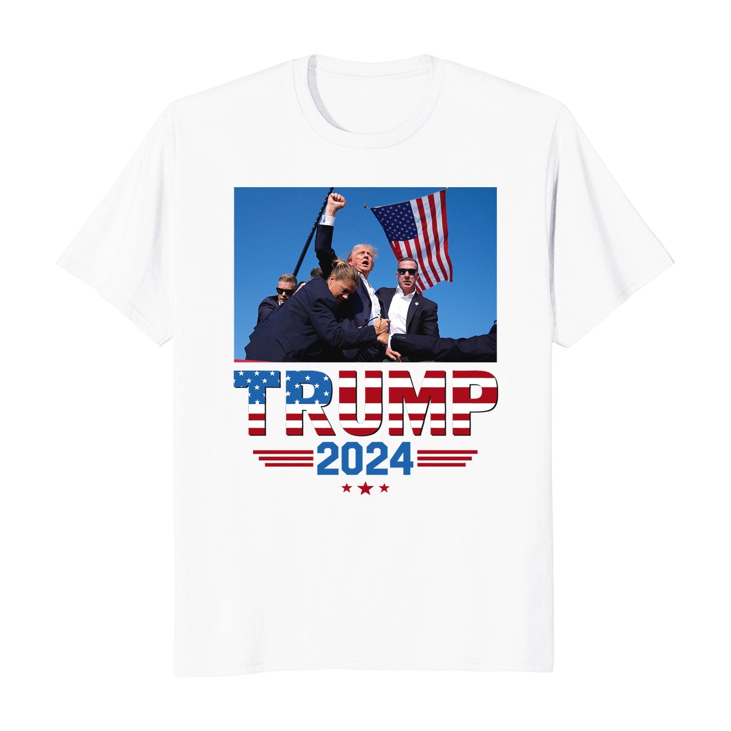 Donald Trump 2024 Shot At Election Rally T-Shirt