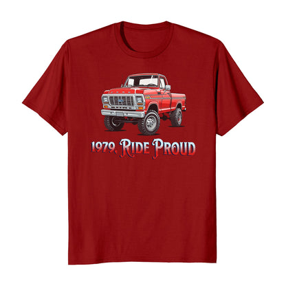 1979 Ride Proud Classic Truck T-Shirt