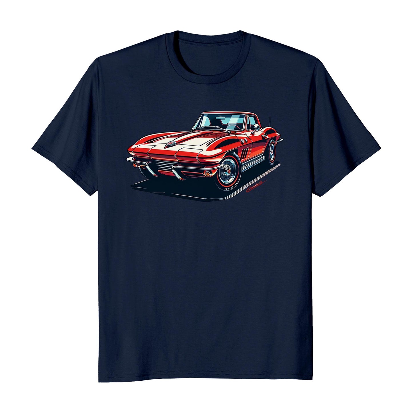 Vintage 69, Vette Classic Car T-Shirt