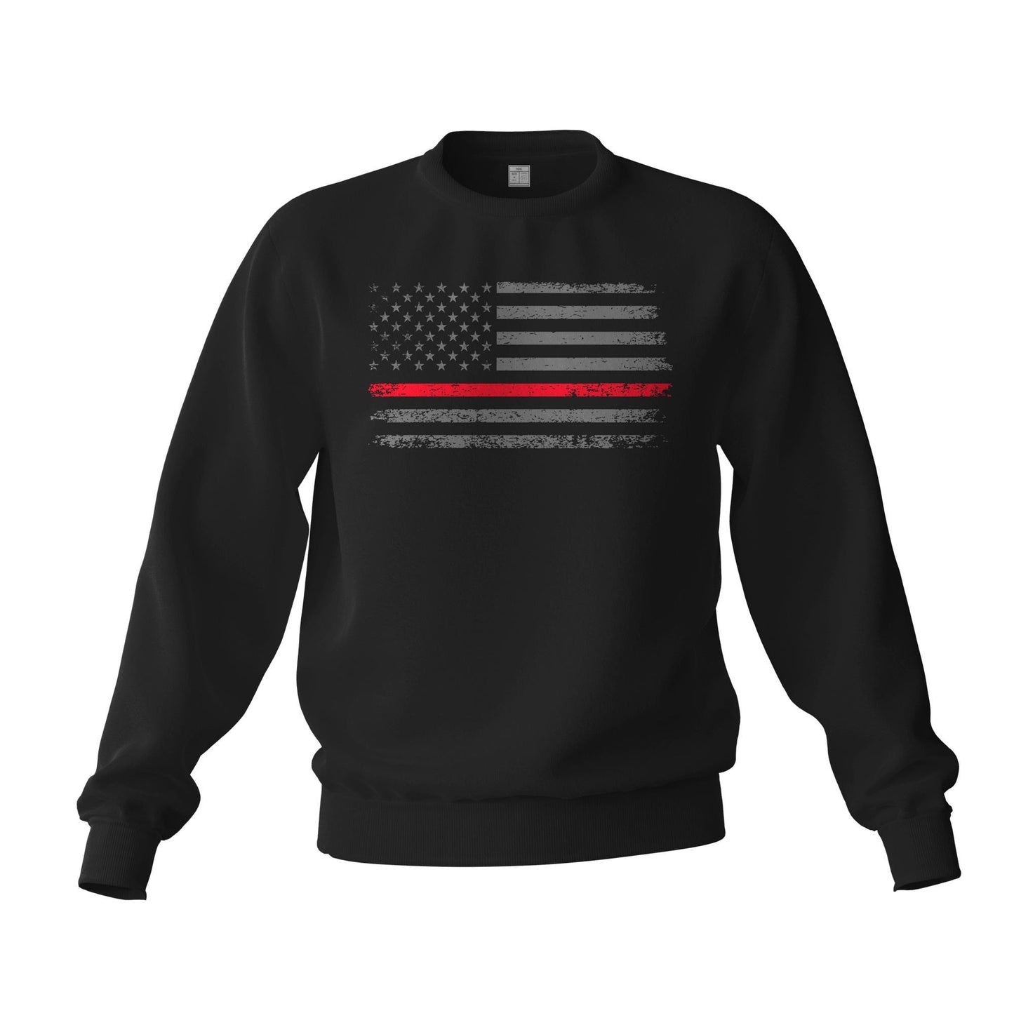 Thin Red Line Flag 2.0 Fireman Firefighter Support Sweatshirt