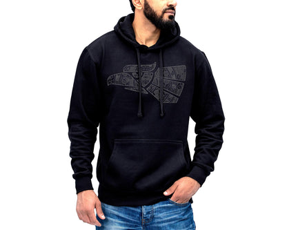 Hecho en Mexico Eagle Aztec Calendar Design Hoodie