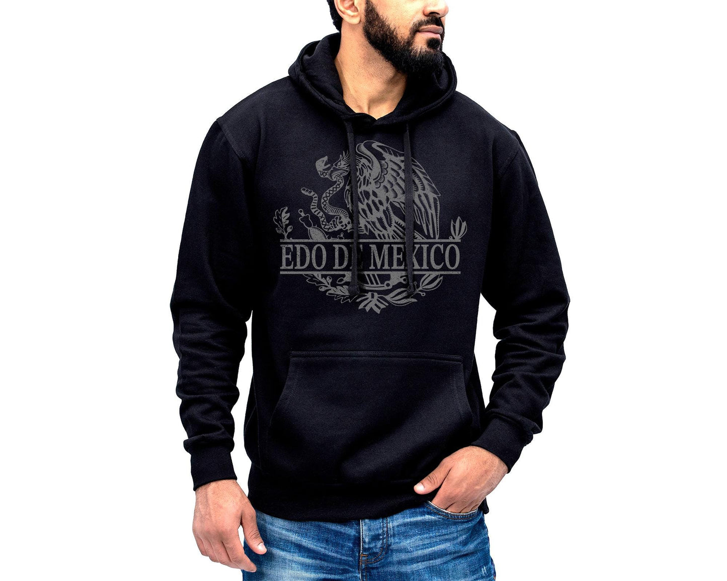 Estado De Mexico Mexico Eagle Emblem Hoodie Sweatshirt