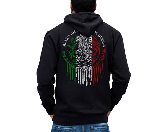 Mexicanos Al Grito De Guerra Mexican Flag Hoodie Sweatshirt