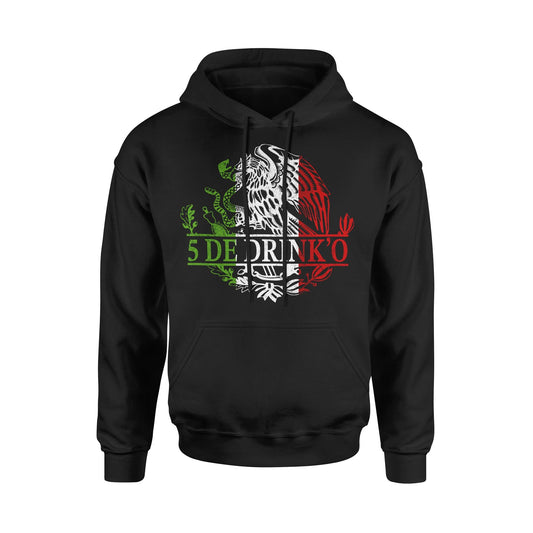 Cinco De Drink'o Cinco De Mayo Mexican Eagle Hoodie Sweatshirt