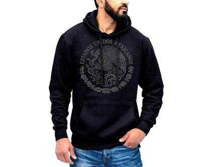 Mexico Coat of Arms Hoodie - Sueter Con Capucha y Escudo Nacional De Mexico